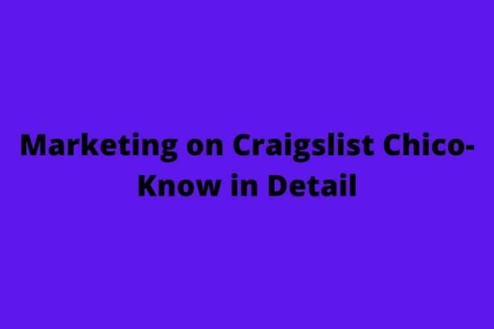 Marketing on Craigslist Chico